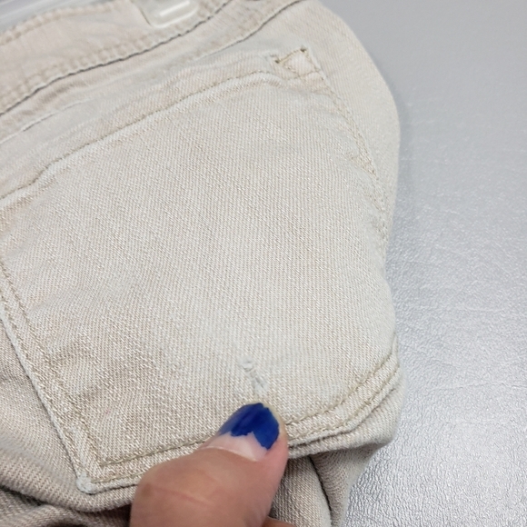 3/$15 Mudd tan low rise skinny Jean's junior size 1 - Picture 6 of 11